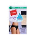 thumbnail image 1 of Bikini Hanes Panties para Mujer, Multicolor Bikini Extrasoft 1 Paquete con 3 Piezas Talla M, 1 of 4