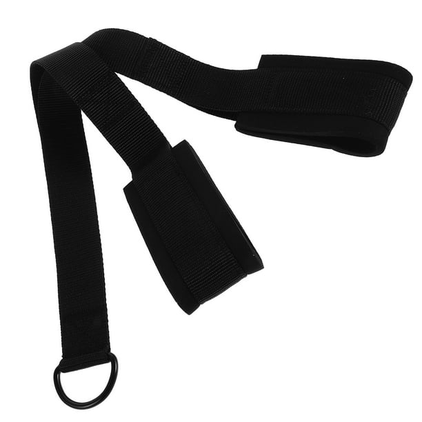 Accesorio de cable de cuerda para tríceps para uso en gimnasio, adecuado para extensiones de tríceps, flexiones de bíceps y abdominales con forro de neopreno duradero