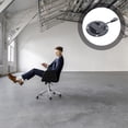 thumbnail image 1 of SHOWERORO Chaise de Bureau Chaise de Réparation Base de Commande Pivotante Fer Noir 1 Ensemble, 1 of 7