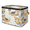Multicolor 2, variant on ADECORIVY Paris Eiffel Tower Storage Bin with Lid, Fabric Foldable Shelf Baskets Boxes, Pink Butterfly Rose Closet Lidded Storage Bins, Clothes Organizer Container with Handles for Bedroom Home