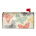 thumbnail image 3 of Fotbe Butterfly Mailbox Covers Post Letter Box Cover Garden Decor Standard Size-21x18 in, 3 of 9