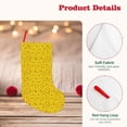 thumbnail image 4 of Wukai Red Hot Chilly Print Christmas Stockings 18" Christmas Stocking Snowman Burlap Plaid Xmas Stocking Holiday Christmas Decoration Gifts for Family Kids, 4 of 7
