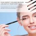 thumbnail image 3 of BEASOFEE Ultra Thin Eye Make up Brushes Kit,Gel Eyeliner Brush 4 Pcs Set,Eyeshadow Eyebrow Brush,Black, 3 of 7