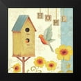 thumbnail image 2 of Brissonnet, Daphne 20x20 Black Modern Framed Museum Art Print Titled - Welcome Home I, 2 of 5