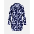 thumbnail image 6 of Joyspun Women's Dreamy Soft Collection Notch Collar Sleepshirt with Long Sleeves, Sizes XS-3X, 6 of 6