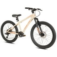 thumbnail image 3 of Ozark Trail 24" M.1 Vibe Mountain Bicycle, 8 Speed, Vanilla, Fits Riders 4'6" - 5'6", Teen, Unisex, Online Only, 3 of 8