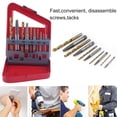 thumbnail image 1 of HLONK Hand Drill Bit Set Steel Handed Stud Remover Screw Extractor Reverse, 1 of 7