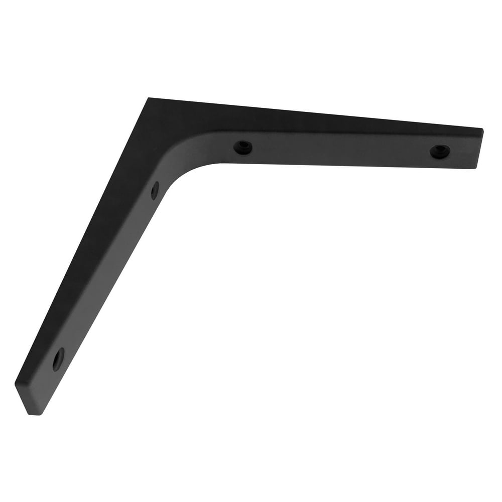 Wall Mount Shelf BracketBlack