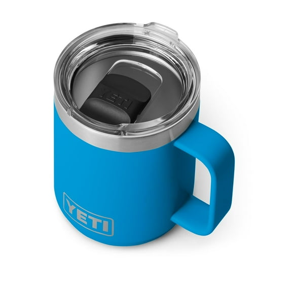 Taza apilable YETI Rambler de acero inoxidable (295 ml), color azul