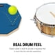 thumbnail image 2 of Drum Practice Pad Donner Silent de 8 pulgadas con baquetas azules, 2 of 8