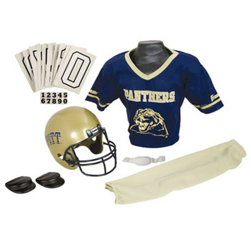 Franklin NCAA Pittsburgh Panthers Kids/Youth Football Helmet and