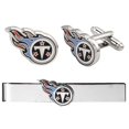 thumbnail image 2 of Men's Tennessee Titans Cufflinks and Tie Bar Gift Set, 2 of 3