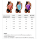 thumbnail image 2 of Tankini de dos piezas con estampado de rayas y espalda en T para mujer Fokelyi WRMH-1210-4, 2 of 7