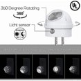 thumbnail image 2 of Liangnv Plug-in Night Lights, Neutral White Led Nightlight, 360 Rotation, Dusk To Dawn Sensor, Kids, Adult, Bedroom, Hallway, Bathroom,kitchen, Stairw, 2 of 5