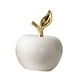 thumbnail image 5 of Estatua de manzanas de cerámica, figura de manzana, regalo de mesa, escultura de fruta coleccionable Grande, 5 of 9