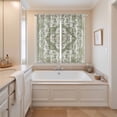 thumbnail image 3 of Curtains 63 Inch Length 2 Panels, Sage Green Boho Grommets Window Treatment Curtain, Vintage Abstract Art Ethnic Tribe Thermal Curtains Drapes for Living Room/Bathroom, 3 of 9
