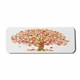 thumbnail image 1 of Autumn Computer Mouse Pad, Fall Season Maple Tree with Foliage in Warm Colors Romantic Nature Illustration, Rectangle Non-Slip Rubber Mousepad Large, 31" x 12" Gaming Size, Multicolor, by Ambesonne, 1 of 2