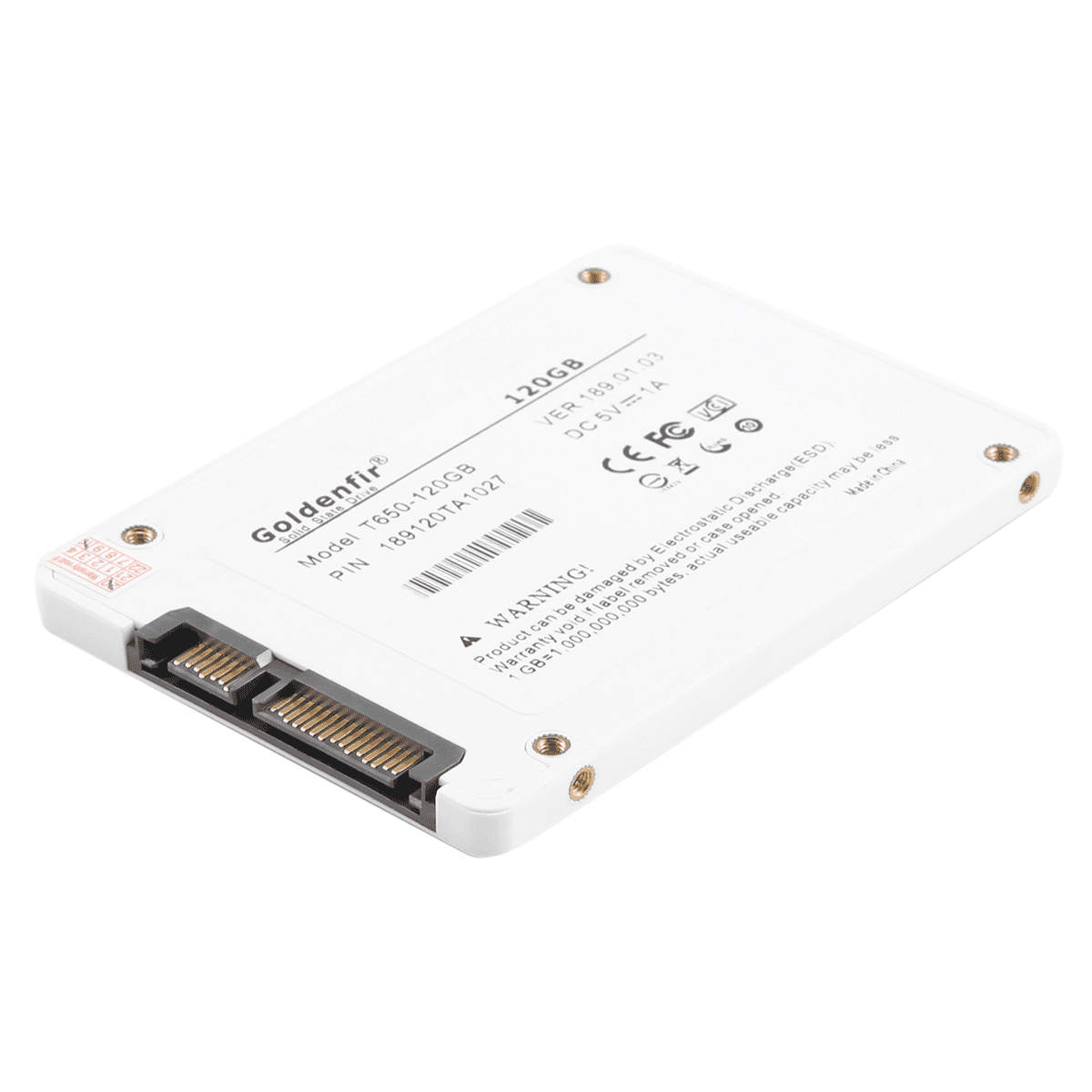 20X Goldenfir SSD 120GB SSD 2.5 Hard Drive Disk Disc Solid State Disks 2.5inch Internal SSD,20 x 2.5inch Hard Drive Disk Disc,White