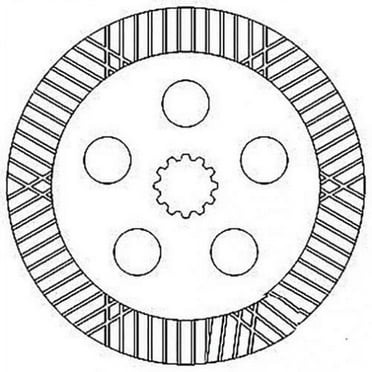Brake Disc fits John Deere 1030 1130 1630 1830 2030 2040 2150 2255 2350 2550 2155 2355 2555 2240 AL29645 AL38234