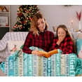thumbnail image 2 of Daughter Gifts Blanket 60"X50", Daughter Birthday Gift, Daughter Gift from Mom Dad, Christmas/Birthday Gifts for Daughter Adult, Happy Birthday Daughter Gifts, Best Gifts for Adult Daughters, 2 of 6
