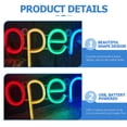 thumbnail image 3 of Led Color Lights Open Neon Light Neon Led Open Sign Led Open Sign Shop Window, 3 of 3