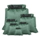 thumbnail image 1 of Soidarity Bolsas de equipo de 6 piezas, diseño único, sacos secos para exteriores, deportes acuáticos portátiles, accesorios de kayak para canotaje, Deportes acuáticos verde oscuro Soidarity OD020800-08, 1 of 6