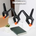 thumbnail image 5 of 12 Pcs Pinces à Ressort, Pinces à Chaîne en nylon de 7 cm, Pinces à Ressort Robustes de 70 mm, Pinces Collées avec Mâchoires Mobiles, Ressort Robuste, 5 of 5