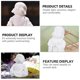 thumbnail image 4 of Resin Buddha Figurines Maitreya Statue for Home Decoration 2Pcs, 4 of 4