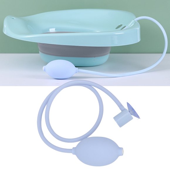 Health Care Sitz Bath Flusher Tube for Hemorrhoid Postpartum Care, Handheld Design with Suction Cup, Easy to Use, Promotes Faster Recovery