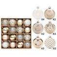 thumbnail image 2 of Red Green And White Painted Christmas Set Christmas Tree Decoration Pendant Home Party Decoration, 2 of 6