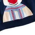 thumbnail image 5 of Round Neck Long Sleeve Cartoon Elk Pattern Knitted Jumper Autumn Winter Christmas Sweater Boy, 5 of 9