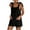 #01Black jumpsuits for women, variant on yoeyez Womens Jumpsuits And Rompers Casual,Ladies Corduroy Adjustable Straps Rompers Sleeveless Solid Color Shorts Overalls With Pockets Light Blue,L