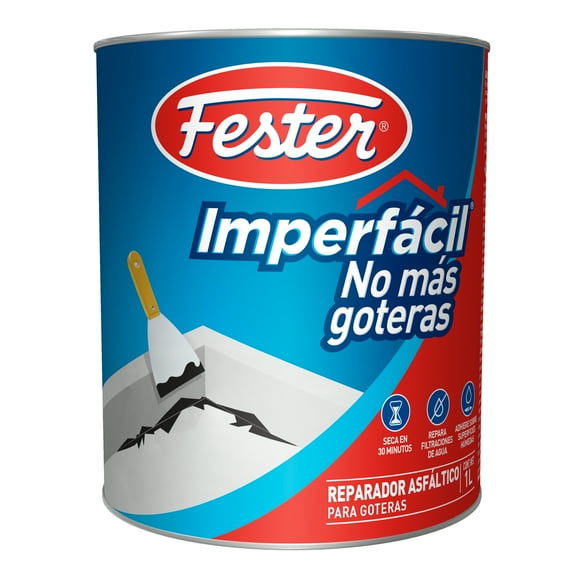 Reparador Asfaltico para Goteras Fester 1 L