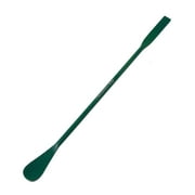 A2Z-PTSQSP9 PTFE Stainless Steel Double Ended Micro Lab Spatula, Square & Flat Spoon End, 9" Length