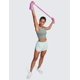 thumbnail image 3 of Top Corto sin Costuras con Cuello Alto y Textura Acanalada CRZ YOGA Verde Oscuro XS, 3 of 7