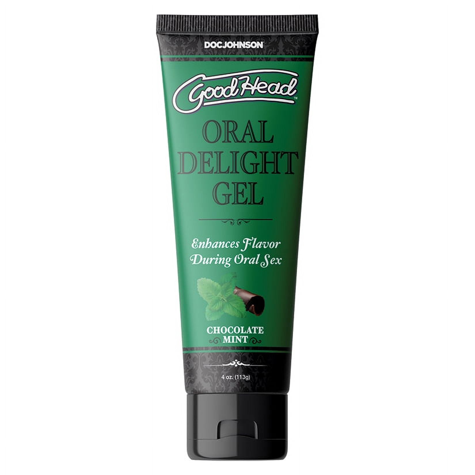 GoodHead Oral Delight Gel, Water Based Flavored Personal Lubricant