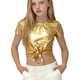 thumbnail image 1 of Niños Disfraces Niños Primavera Verano Color Sólido Carnaval Festa Festival Desempeño Cuello Redondo Camiseta Top para Niño Pequeño, 1 of 6