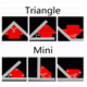 thumbnail image 4 of Imán Escuadra Para Soldar Magnética Herramientas 6 Pzs Rojo, 4 of 5