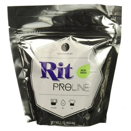 Neon Green Rit Proline Dye Powder 1lb Bag
