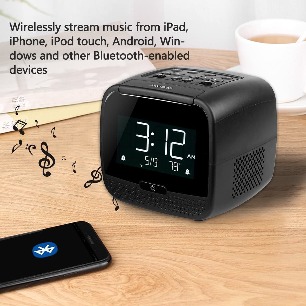 best bluetooth radio clock best bluetooth radio clock