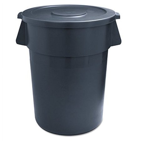 32GLWR Round Waste Receptacle, Plastic, 32 Gallon Capacity, y