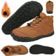 thumbnail image 1 of Botines Casuales Al Aire Libre Zapatos Nieve Tobillo Botas Forradas Piel Invierno Antideslizantes Cómodas para Senderismo, 1 of 9