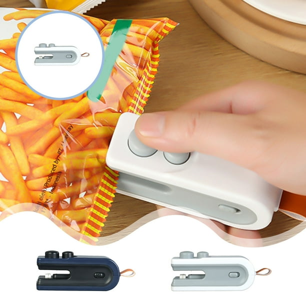 onlyliua para Interior/Exterior Mini Máquina Selladora para El Hogar Máquina Selladora Pequeña para El Hogar Máquina Selladora a Presión Manual para Bolsas de Plástico y Alimentos
