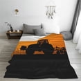 thumbnail image 5 of Lsque tractor cultivating the land Pattern Fuzzy Fleece Throw Blanket Extra Large,Super Soft,Fluffy and Warm Blankets for Couch,Bed,All Season Use-60"x50", 5 of 7