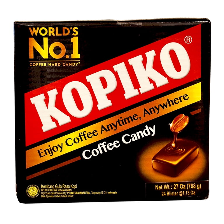 KOPIKO Coffee Candy from Java – 24 x 1.13 oz Blister Pack
