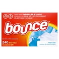 thumbnail image 1 of Bounce Fresh Linen Scented Fabric Softener Dryer Sheets, 240 Count, 1 of 8