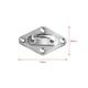 thumbnail image 3 of Hammock silla de montaje de la placa 11x Accesorios para Silla de Hamaca Kit Colgante Soporte Giratorio para Montaje en tejado Magideal Hammock silla de montaje de la placa, 3 of 8