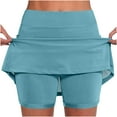 thumbnail image 1 of FNFYFH Clearance Womens Training Loose Fit Solid Color Summer Workout Shorts Quick Dry Athletic Shorts，Sky Blue, 1 of 6