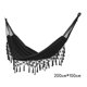 thumbnail image 3 of Hamaca brasileña de macramé con flecos, 2 personas, lona, ​​columpio, red, columpio, cama para dormitorio, playa, viajes, exterior, hogar, patio 7874 x 5906 pulgadas DYNWAVEMX  Hamaca con flecos, 3 of 6