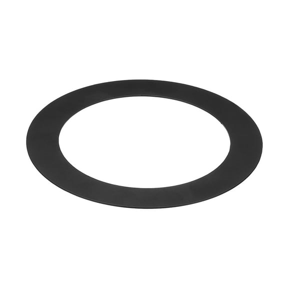 Goof Rings for 4 Inch Recessed Can Lighting, 1 Pcs Metal Goof Trim Rings, Outer Diameter 6.77-inch Inner Diameter 4.25-inch, Matte Finish Black